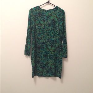 H&M green summer dress